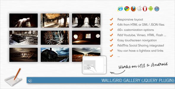 Wall/Grid Gallery(jQuery Plugin)